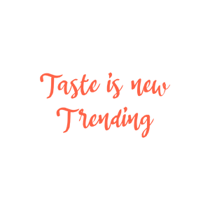 taste is new trending quote SVG PNG design with bold lettering