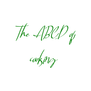 the abcd of cooking quote SVG PNG design with hand-drawn style, bold lettering