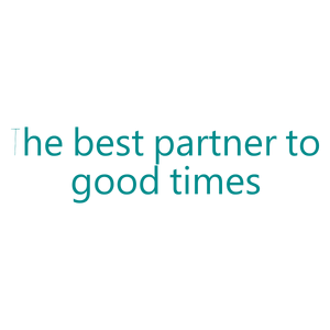 the best partner to good times quote SVG PNG design with bold lettering, an uplifting message