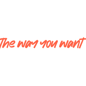 the way you want quote SVG PNG design with hand-drawn style, bold lettering, an uplifting message