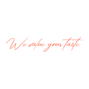 we value your taste quote SVG PNG design with an uplifting message