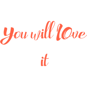 you will love it quote SVG PNG design with bold lettering, an uplifting message