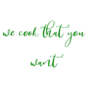 we cook that you want quote SVG PNG design with bold lettering
