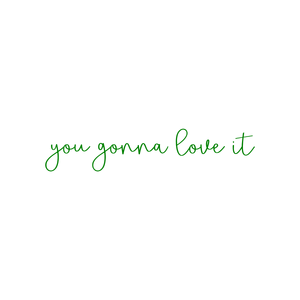 you gonna love it quote SVG PNG design with bold lettering, an uplifting message