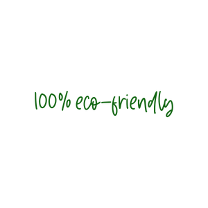 100 eco friendly quote SVG PNG design with hand-drawn style, bold lettering, an uplifting message
