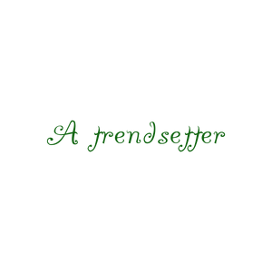 a trendsetter quote SVG PNG design with bold lettering