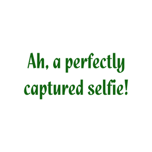 ah a perfectly captured selfie quote SVG PNG design