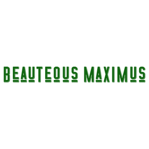 beauteous maximus quote SVG PNG design with bold lettering