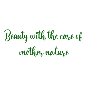 beauty with the care of mother nature quote SVG PNG design with an uplifting message