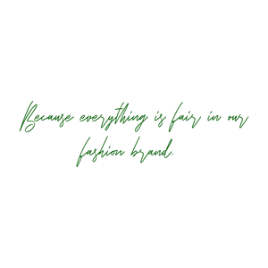 because everything is fair in our fashion brand quote SVG PNG design with an uplifting message