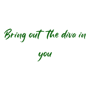 bring out the diva in you quote SVG PNG design with bold lettering, an uplifting message