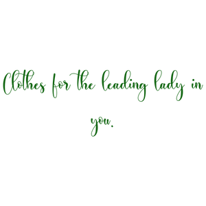 clothes for the leading lady in you quote SVG PNG design