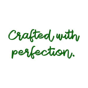 crafted with perfection quote SVG PNG design with bold lettering, an uplifting message