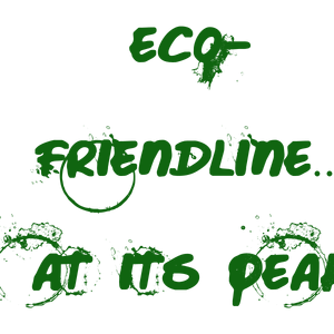 eco friendliness at its peak quote SVG PNG design with hand-drawn style, bold lettering, an uplifting message