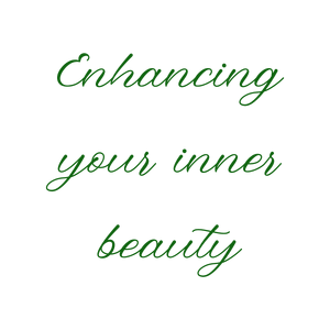 enhancing your inner beauty quote SVG PNG design with an uplifting message