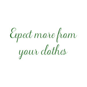 expect more from your clothes quote SVG PNG design with an uplifting message