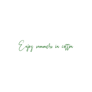 enjoy summers in cotton quote SVG PNG design