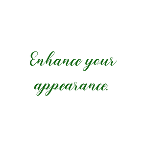 enhance your appearance quote SVG PNG design with an uplifting message