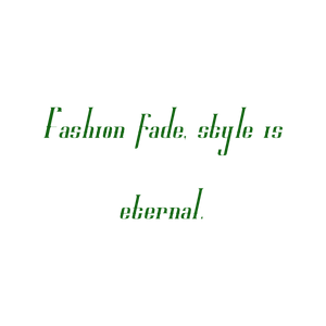 fashion fade is eternal836 quote SVG PNG design with bold lettering