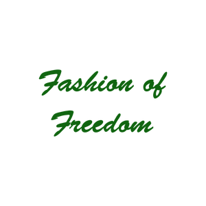 fashion of freedom quote SVG PNG design with bold lettering