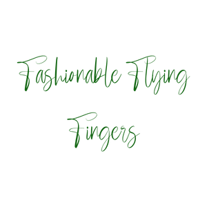 fashionable flying fingers quote SVG PNG design with bold lettering