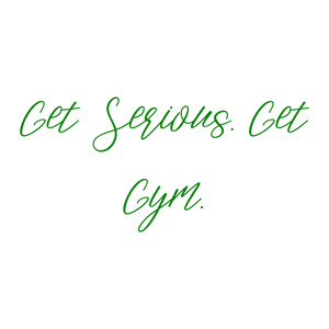 get serious gymiv5voo3lzjf quote SVG PNG design with bold lettering