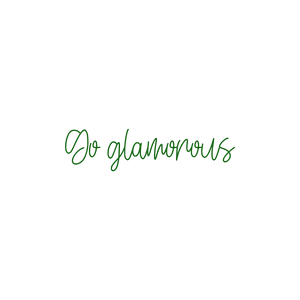go glamorous quote SVG PNG design with hand-drawn style, bold lettering