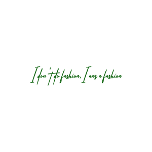 i don't do fashion am a fashion484 quote SVG PNG design with bold lettering