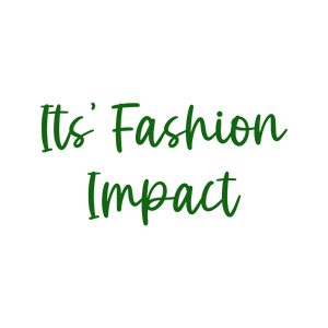 its' fashion impact quote SVG PNG design with bold lettering, an uplifting message