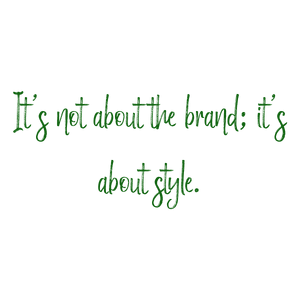 it's not about the brand style840 quote SVG PNG design with bold lettering, an uplifting message