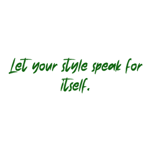 let your speak for itself173 quote SVG PNG design with bold lettering