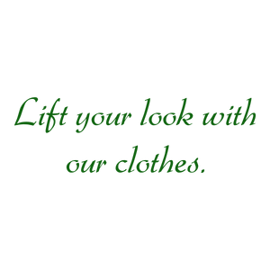 lift your look with our clothes quote SVG PNG design