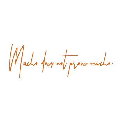 macho does not prove mucho quote SVG PNG design