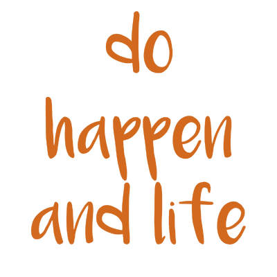 mistakes do happen and life goes on quote SVG PNG design with bold lettering, an uplifting message