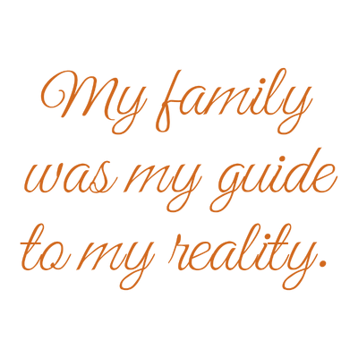 my family was guide to reality quote SVG PNG design