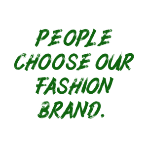 people choose our fashion brand quote SVG PNG design with bold lettering