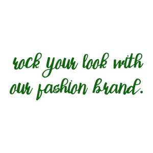 rock your look with our fashion brand quote SVG PNG design with bold lettering, an uplifting message