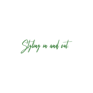 styling in and out quote SVG PNG design with bold lettering