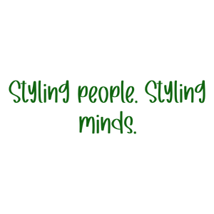 styling people mindsz1k5dph3yhv quote SVG PNG design with bold lettering, an uplifting message