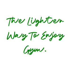 the lighter way to enjoy gym quote SVG PNG design