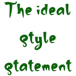 the ideal statement quote SVG PNG design with bold lettering, an uplifting message