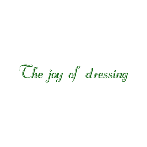 the joy of dressing quote SVG PNG design with bold lettering, an uplifting message
