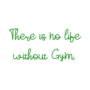 there is no life without gym quote SVG PNG design