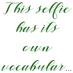 this selfie has its own vocabulary quote SVG PNG design with bold lettering