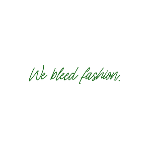 we bleed fashion quote SVG PNG design with bold lettering