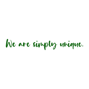 we are simply unique quote SVG PNG design with an uplifting message