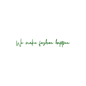 we make fashion happen quote SVG PNG design with bold lettering, an uplifting message