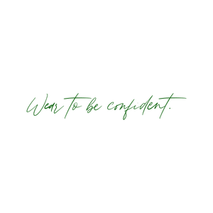 wear to be confident quote SVG PNG design with bold lettering, an uplifting message