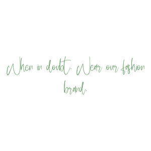 when in doubt wear our fashion brandrdvv021jh1l quote SVG PNG design