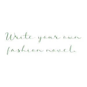 write your own fashion novel quote SVG PNG design